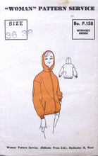 Load image into Gallery viewer, Vintage Sewing Pattern: Woman Pattern Service No. P.158
