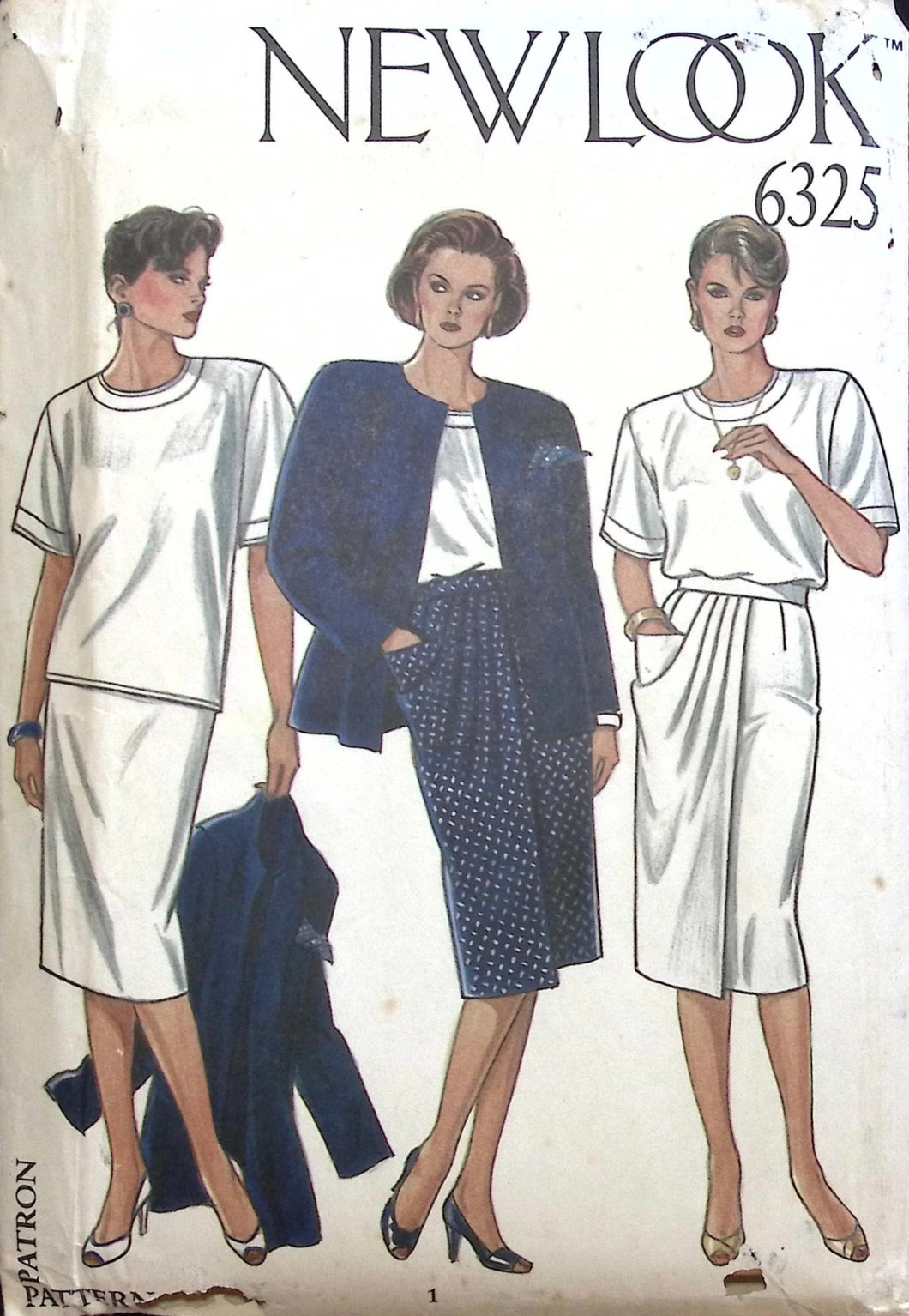 Vintage Sewing Pattern: New Look 6325