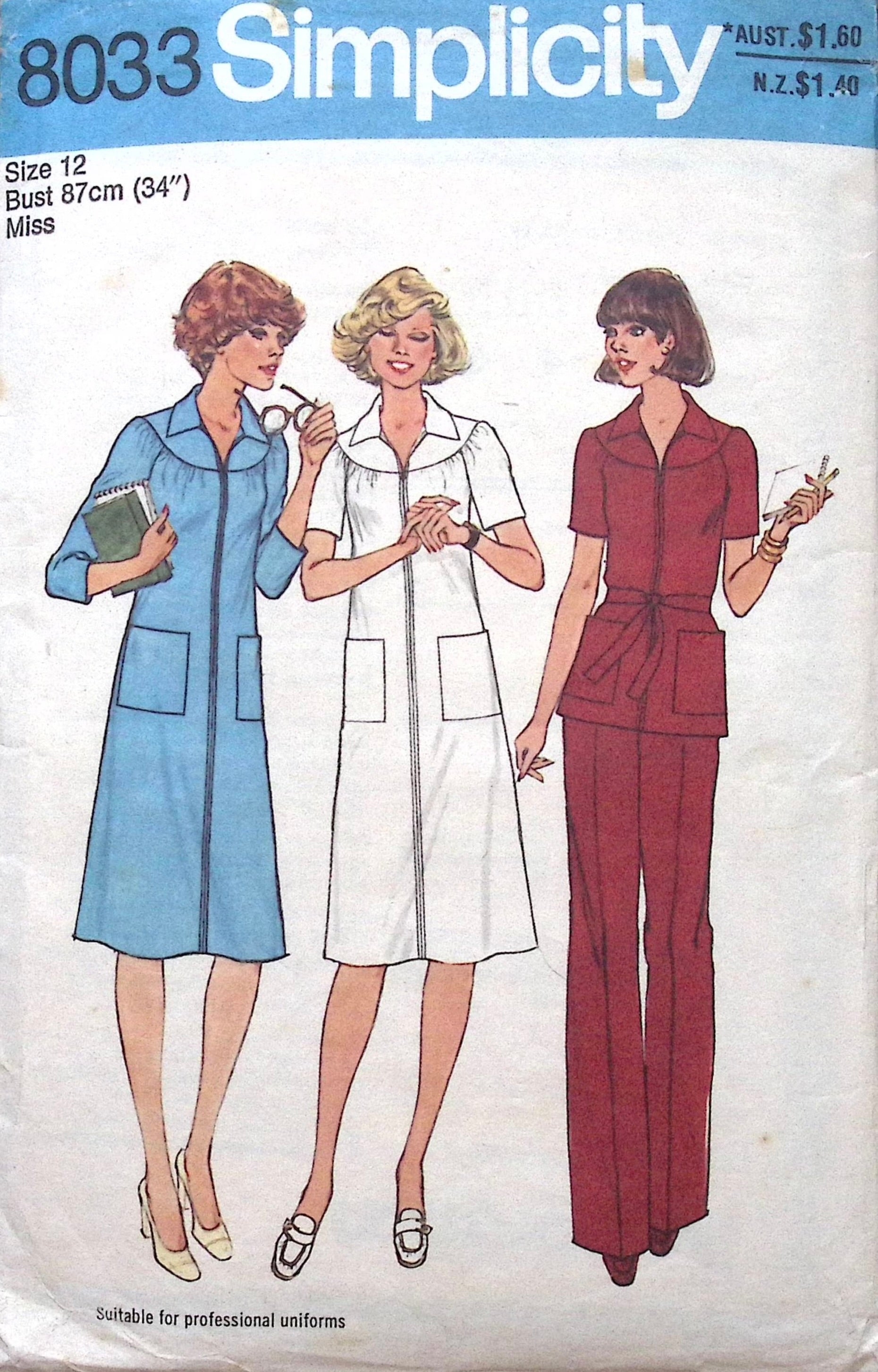 Vintage Sewing Pattern: Simplicity 8033 – Vintage Stitch Australia