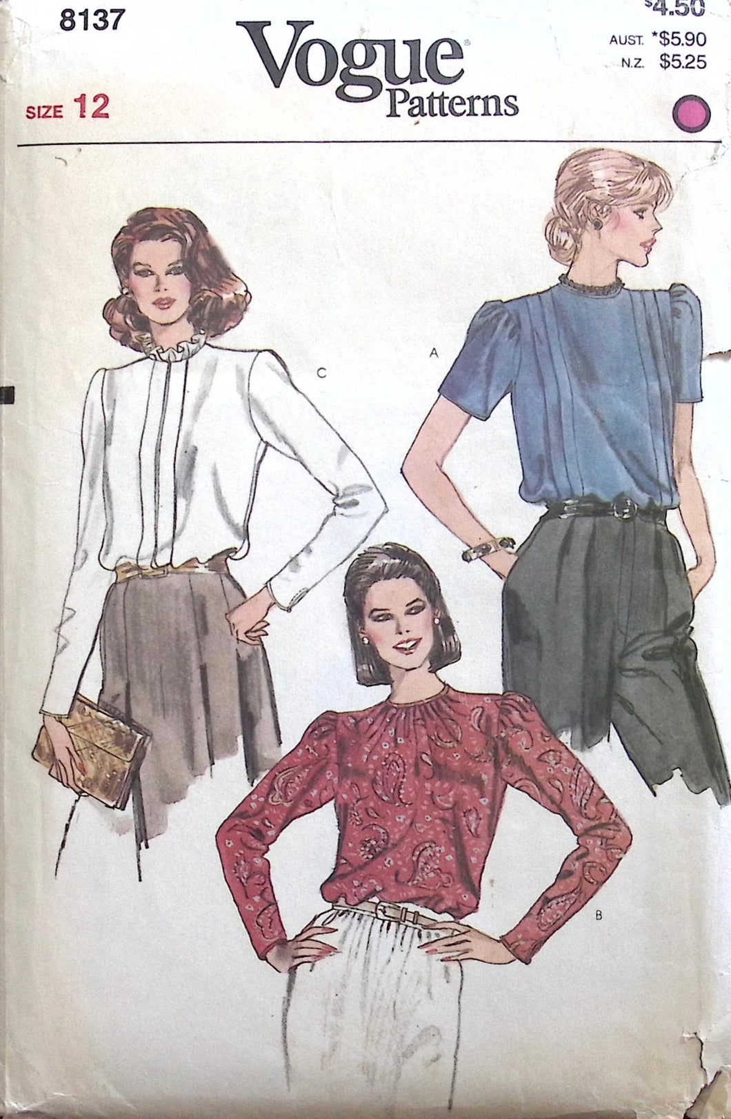 Vintage Sewing Pattern: Vogue 8137