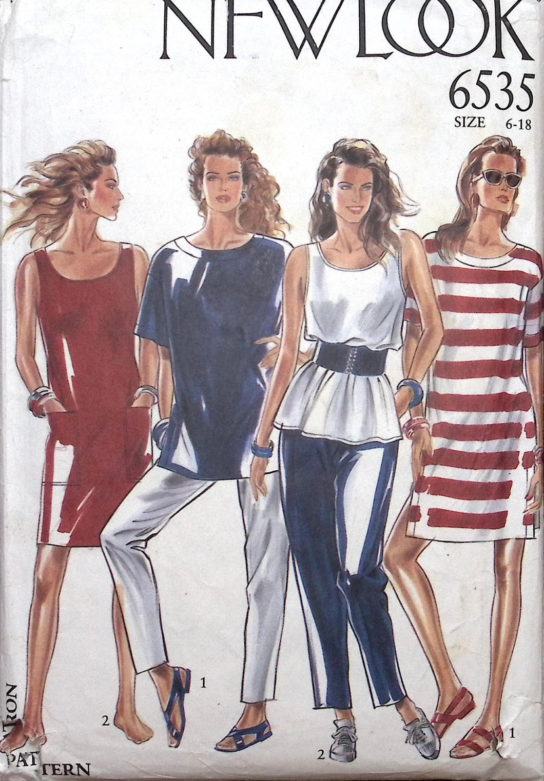 Vintage Sewing Pattern: New Look 6535