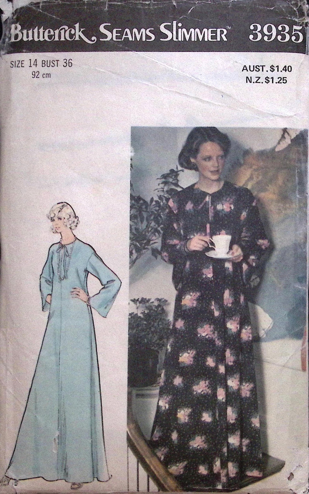 Vintage Sewing Pattern: Butterick 3935