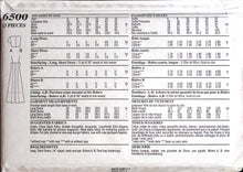Load image into Gallery viewer, Vintage Sewing Pattern: New Look 6500
