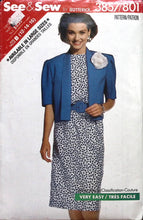 Load image into Gallery viewer, Vintage Sewing Pattern: See &amp; Sew 3857 801
