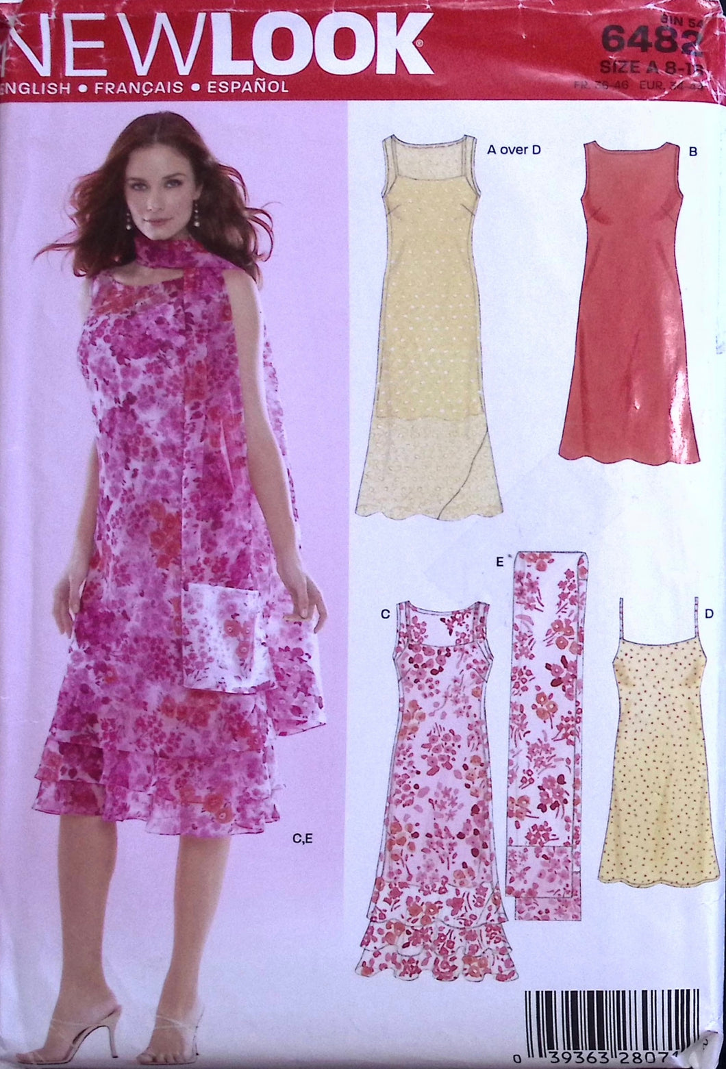 Sewing Pattern: New Look 6482