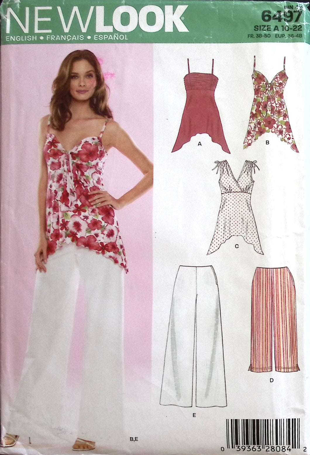 Sewing Pattern: New Look 6497