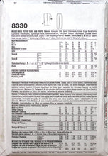 Load image into Gallery viewer, Vintage Sewing Pattern: Simplicity 8330
