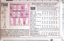 Load image into Gallery viewer, Vintage Sewing Pattern: Simplicity 7500
