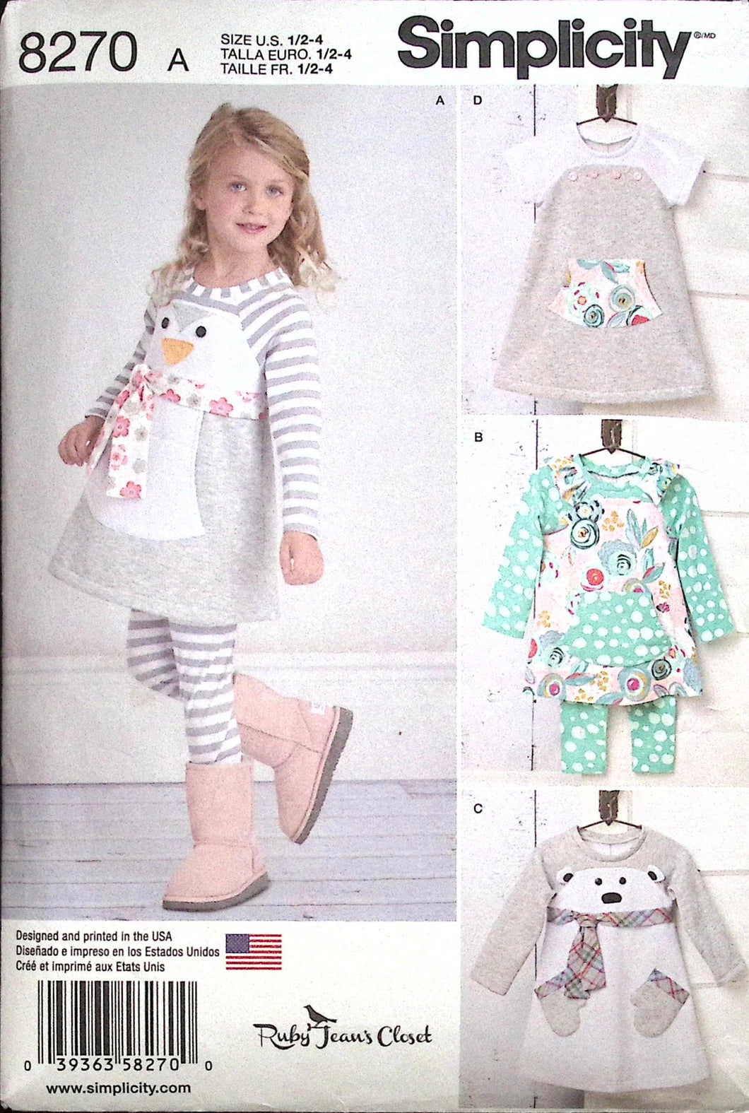 Sewing Pattern: Simplicity 8270