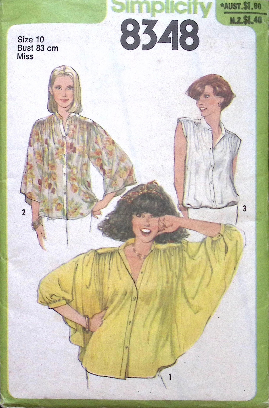 Vintage Sewing Pattern: Simplicity 8348