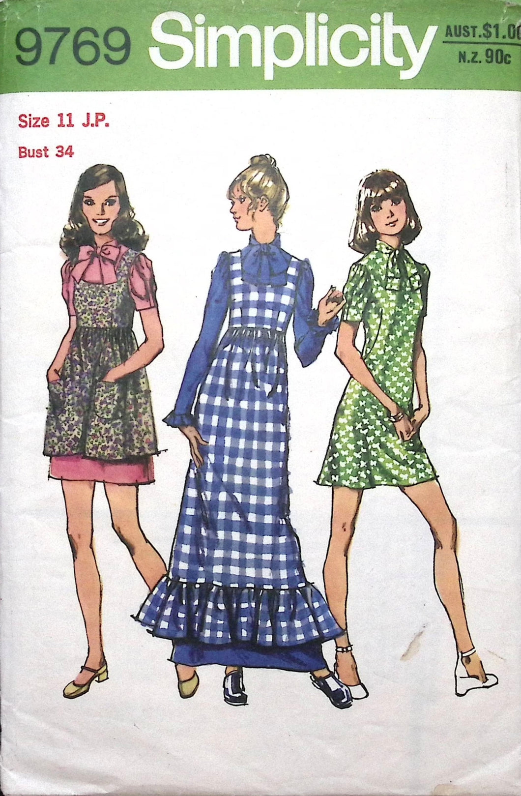Vintage Sewing Pattern: Simplicity 9769