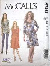 Load image into Gallery viewer, Sewing Pattern: McCalls M7353
