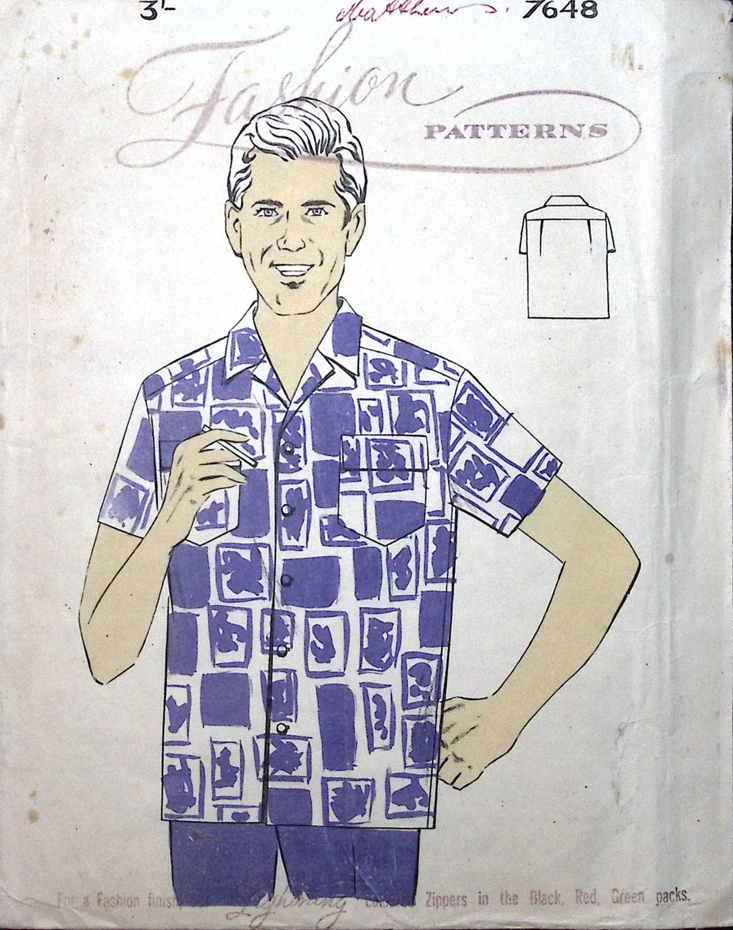 Vintage Sewing Pattern: Fashion Patterns 7648