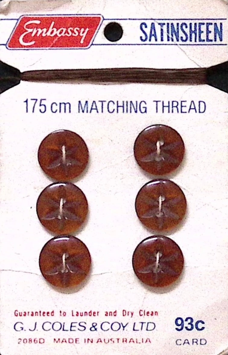 Vintage Embassy Buttons