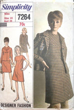 Load image into Gallery viewer, Vintage Sewing Pattern: Simplicity 7264
