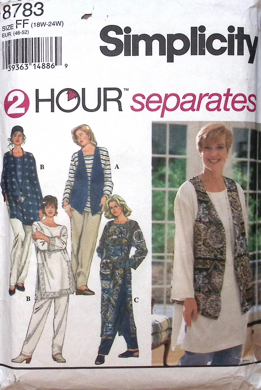 Vintage Sewing Pattern: Simplicity 8783