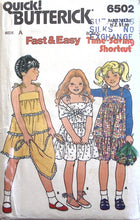 Load image into Gallery viewer, Vintage Sewing Pattern: Butterick 6502
