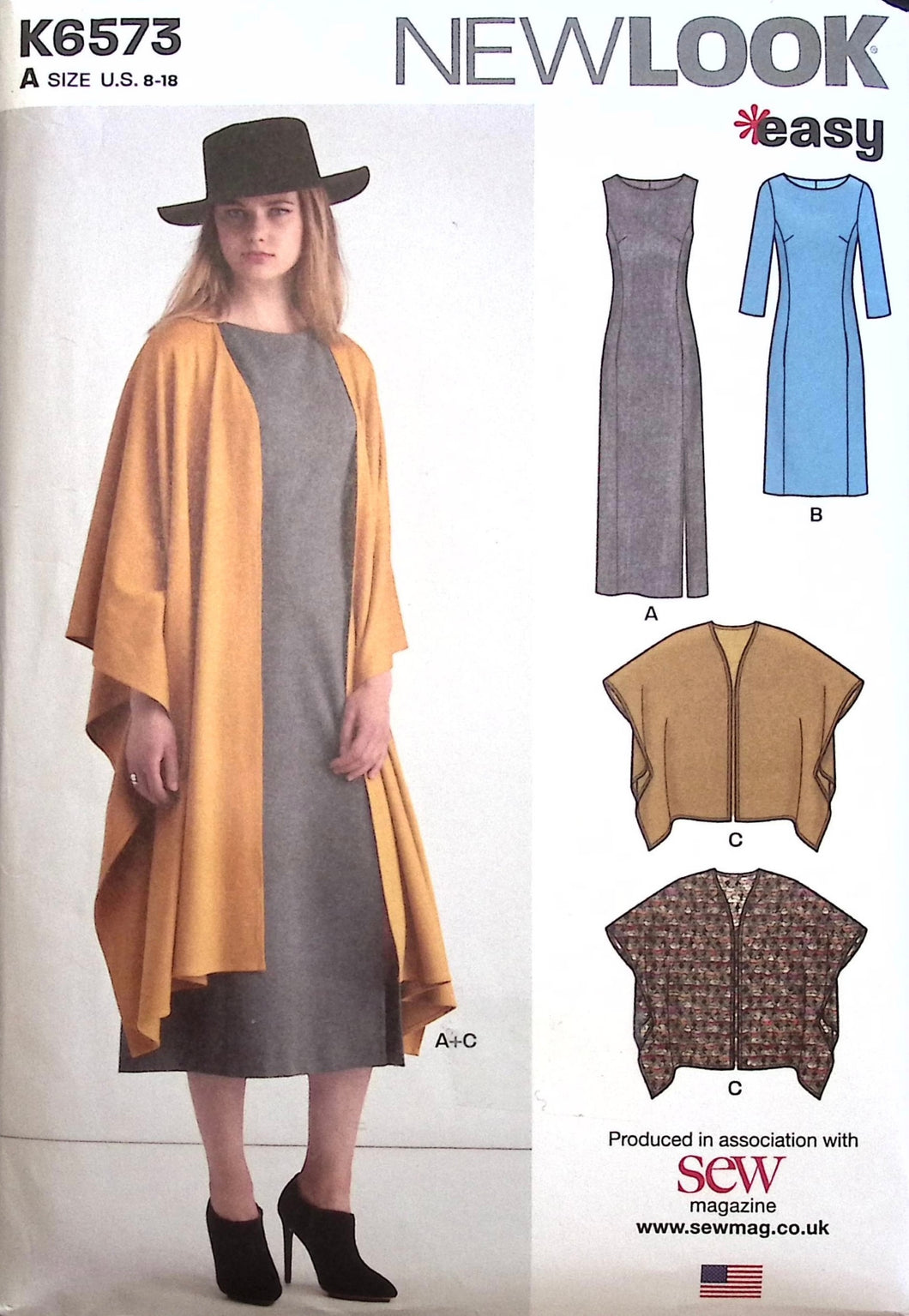 Sewing Pattern: New Look K6573