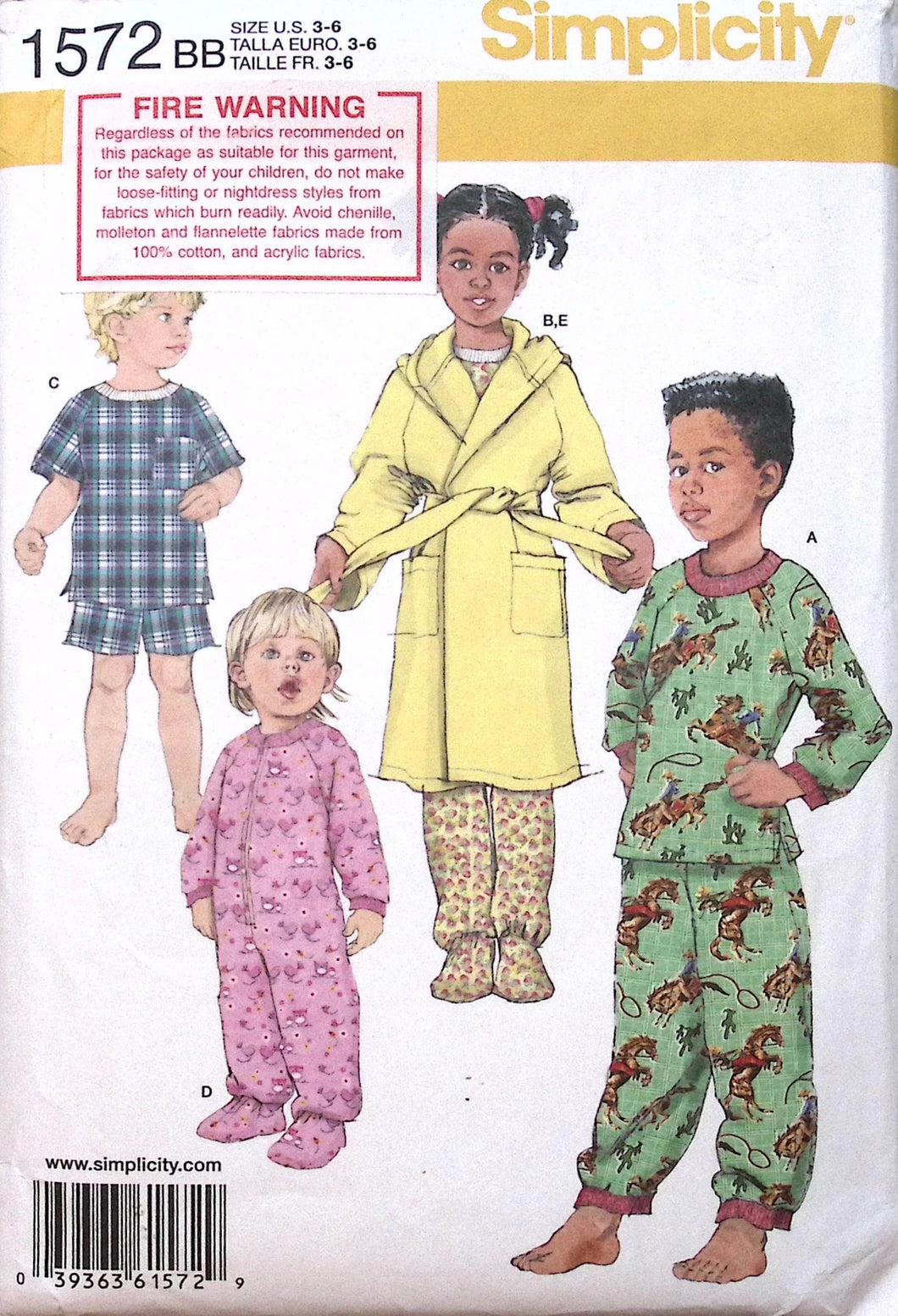 Sewing Pattern: Simplicity 1572