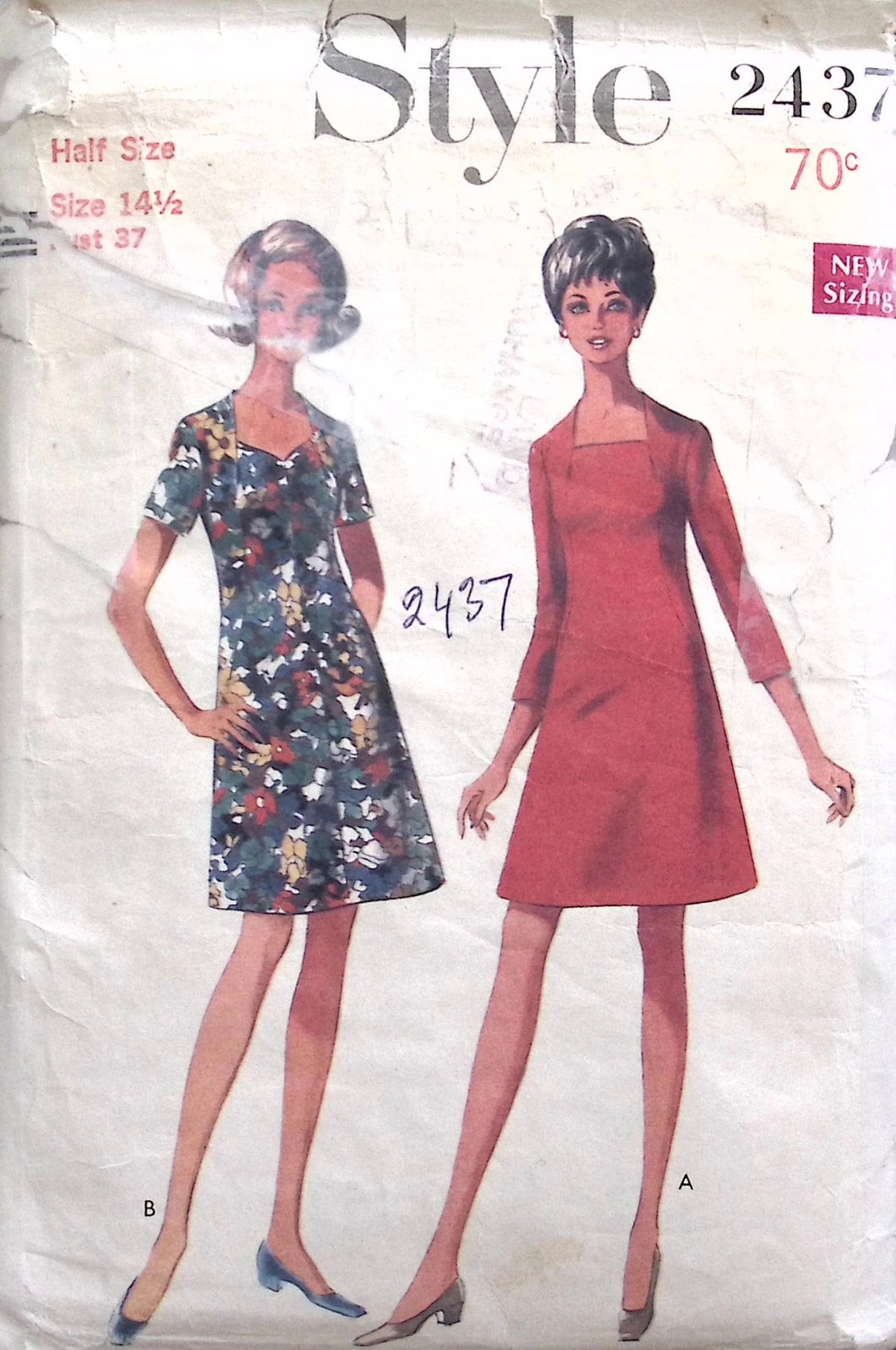 Vintage Sewing Pattern: Style 2437