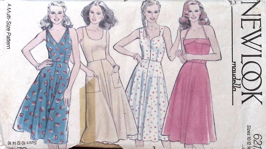 Vintage Sewing Pattern: New Look 6212