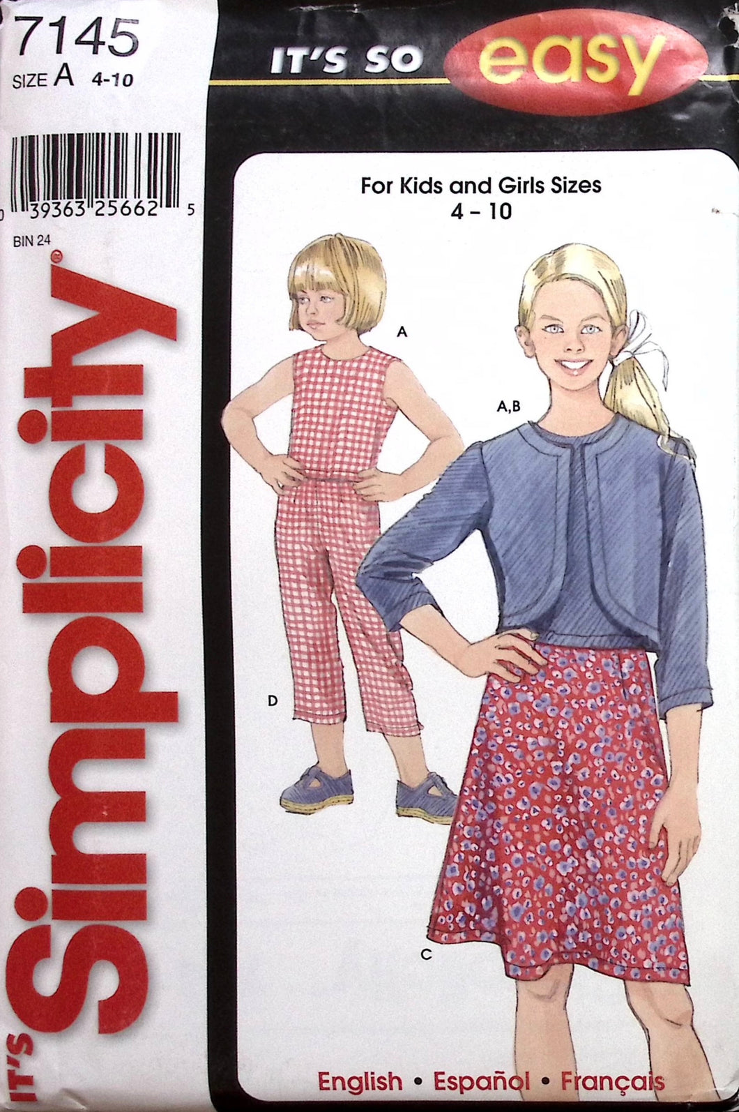 Sewing Pattern: Simplicity 7145
