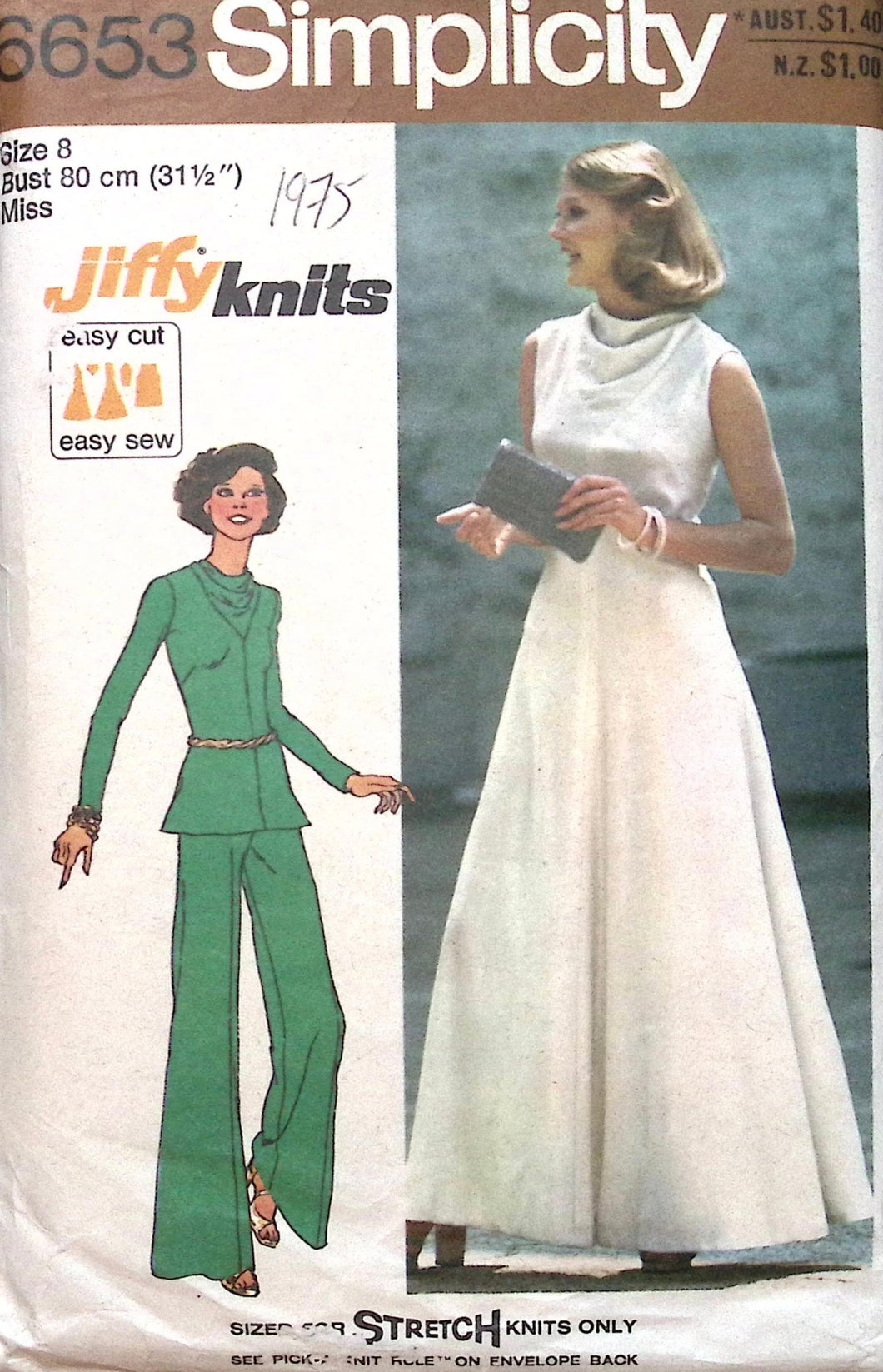 Vintage Sewing Pattern: Simplicity 6653