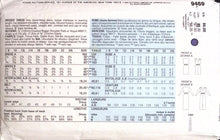 Load image into Gallery viewer, Vintage Sewing Pattern: Vogue 9469
