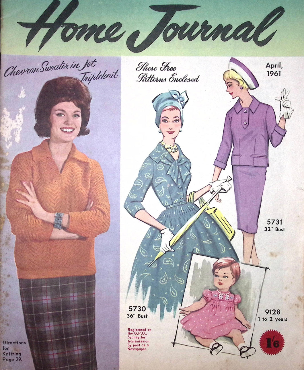 Australian Home Journal Magazine: April 1961