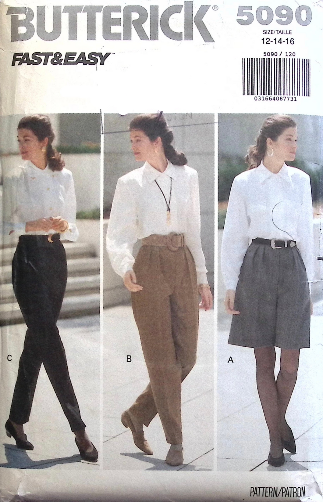 Vintage Sewing Pattern: Butterick 5090