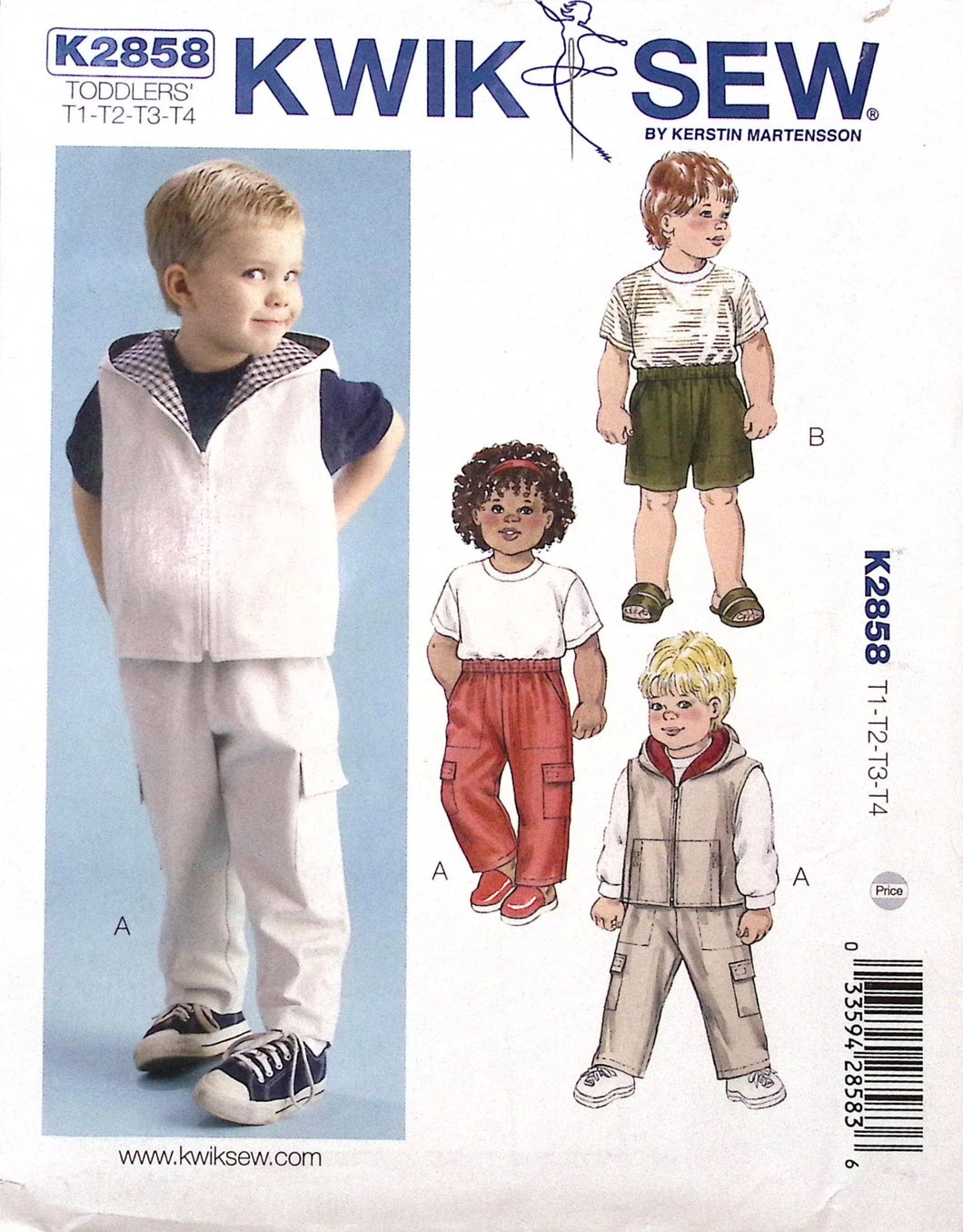 Sewing Pattern: Kwik Sew K2858