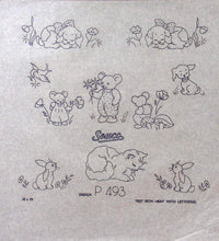 Load image into Gallery viewer, Vintage Hand Embroidery Transfers by Semco
