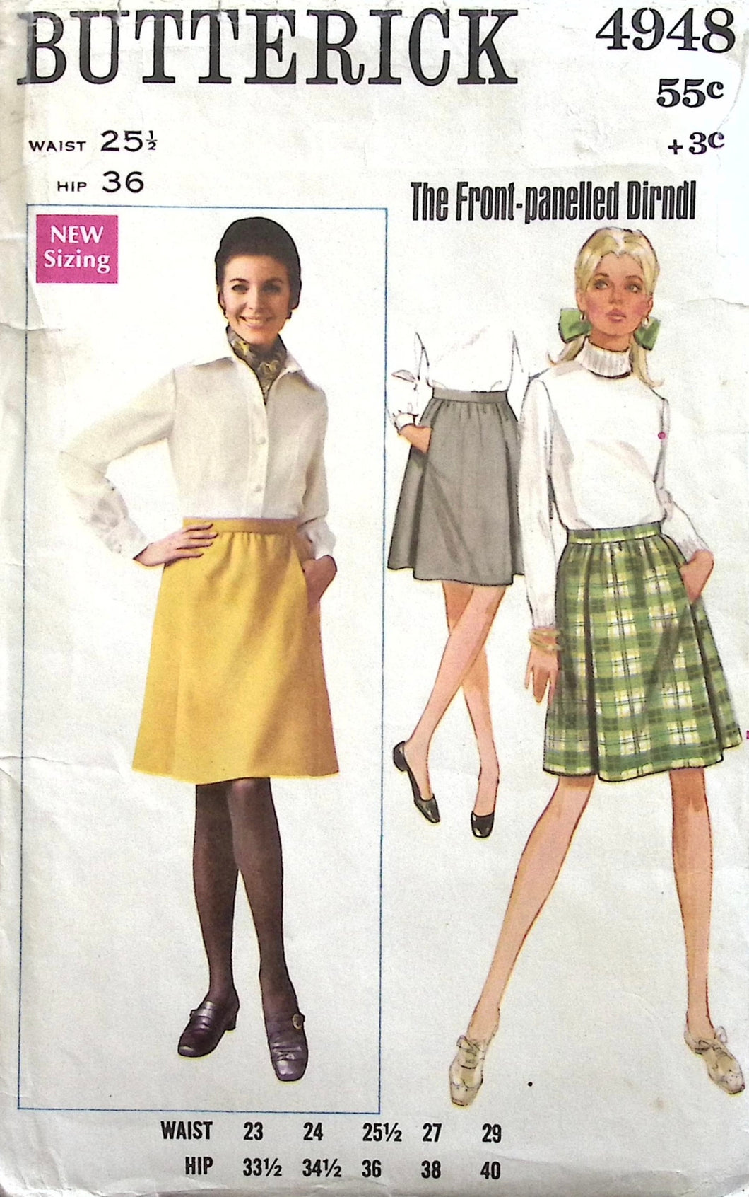 Vintage Sewing Pattern: Butterick 4948