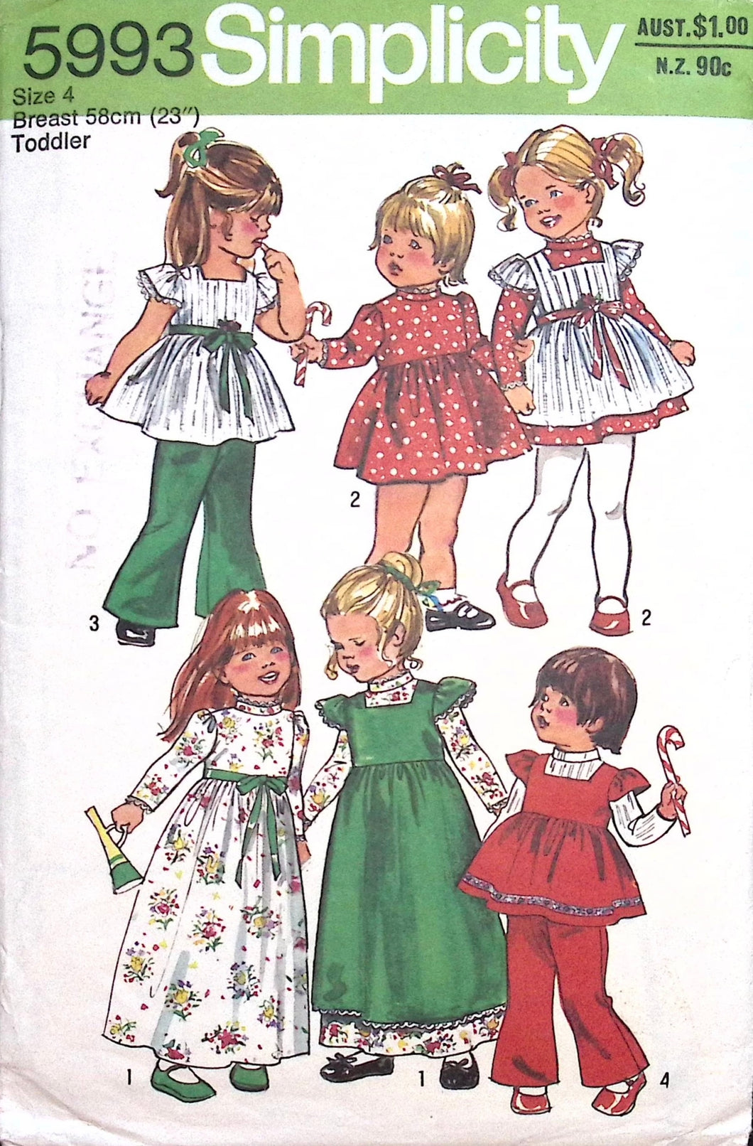 Vintage Sewing Pattern: Simplicity 5993