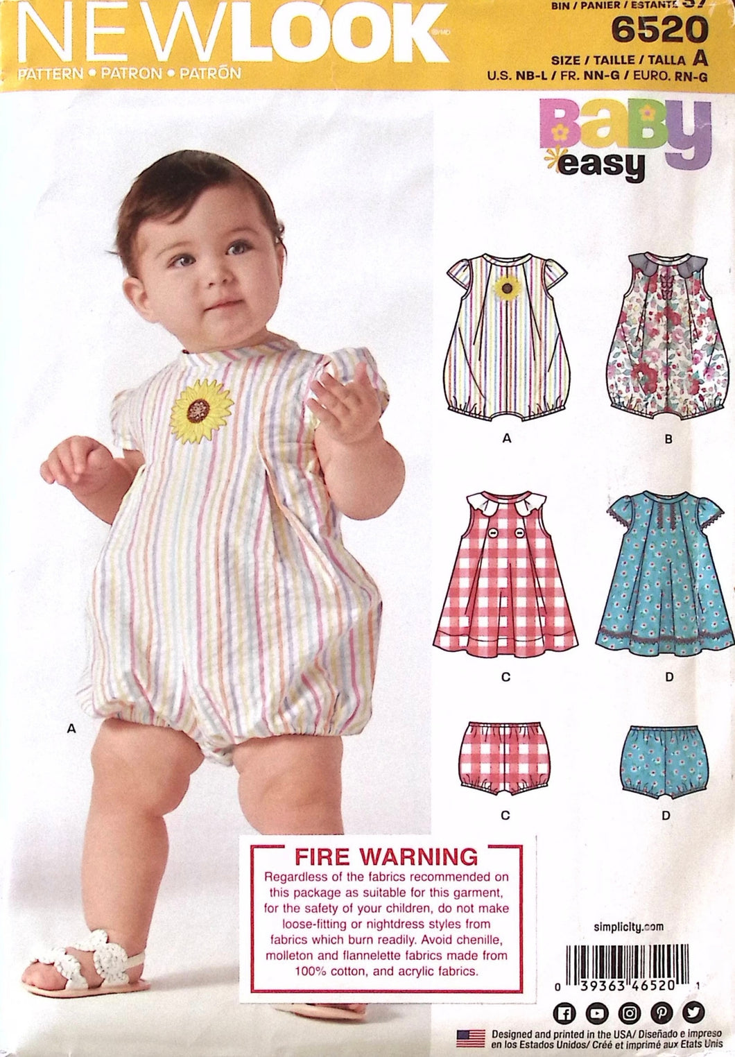 Sewing Pattern: New Look 6520