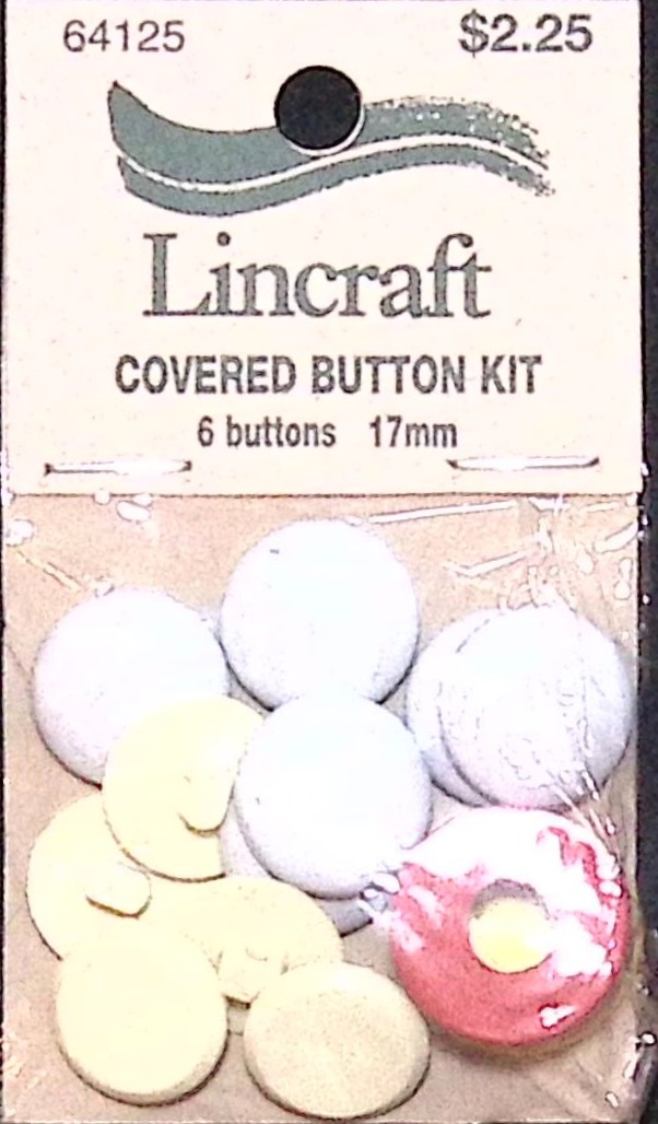 Lincraft Covered Button Kit 17mm