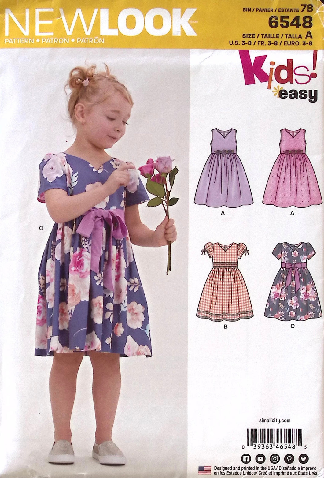 Sewing Pattern: New Look 6548