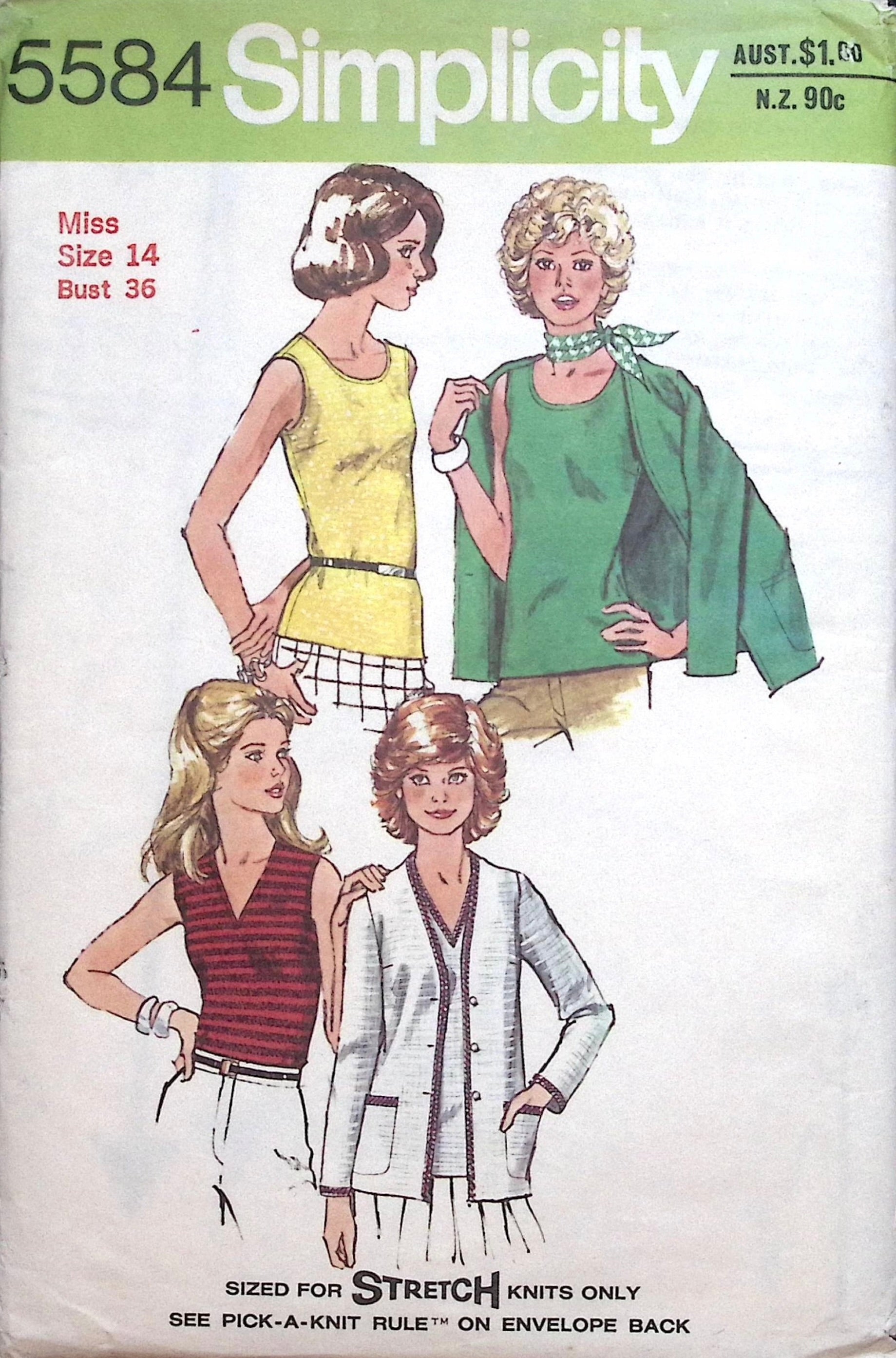 Vintage Sewing Pattern: Simplicity 5584 – Vintage Stitch Australia