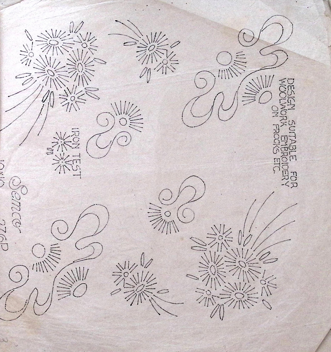 Vintage Embroidery Transfers: Semco