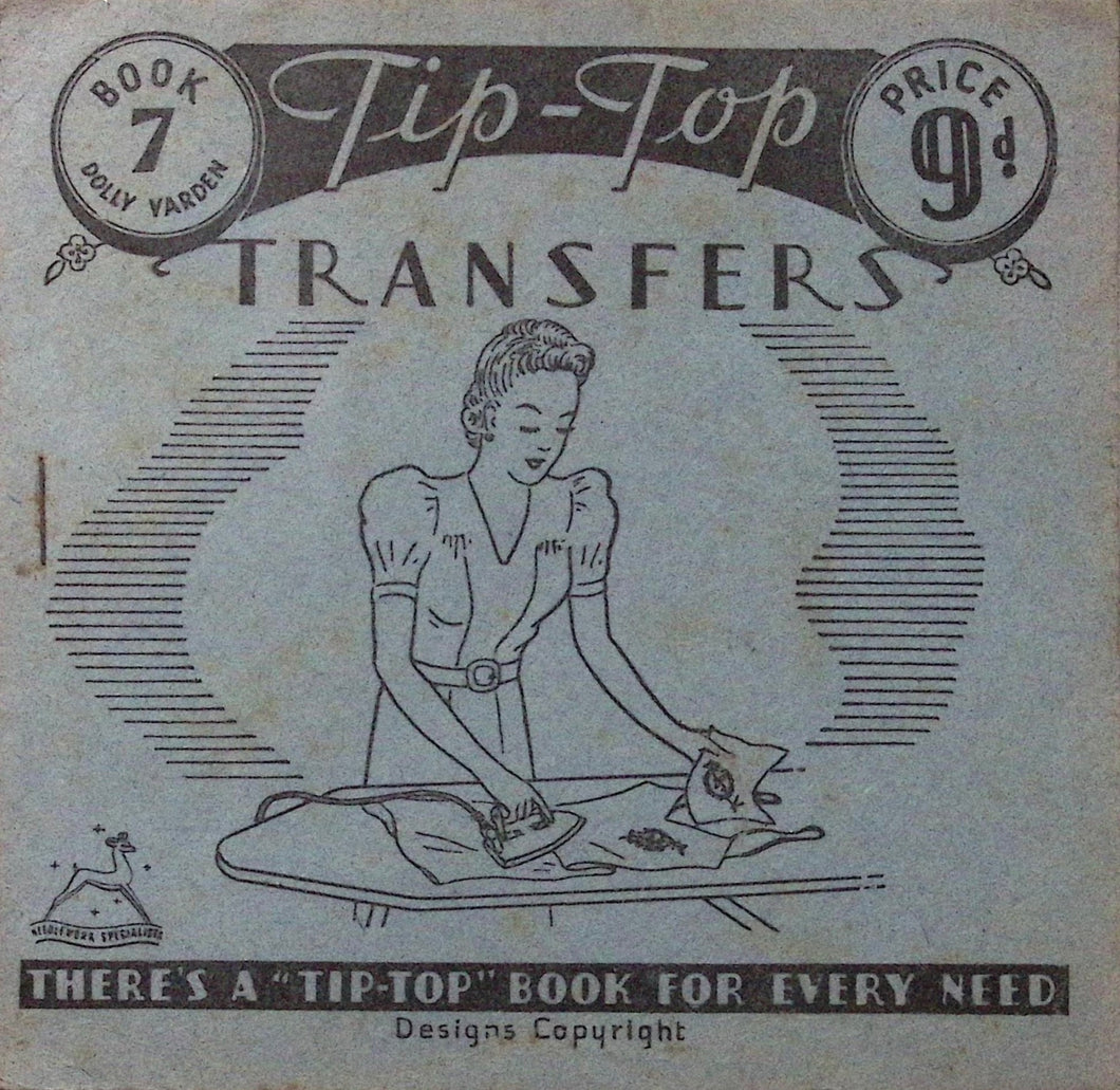 Vintage Embroidery Transfers by Paragon