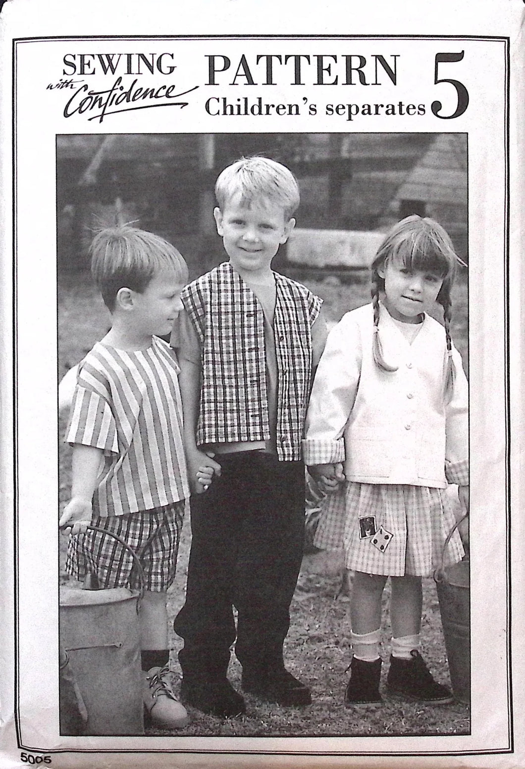 Vintage Sewingh pattern: Sewing With Confidence 5