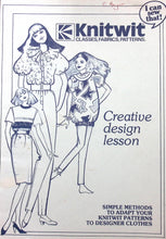 Load image into Gallery viewer, Vintage Knitwit Creative Design Lesson Book by Vera Randall
