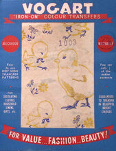 Load image into Gallery viewer, Vintage Vogart Iron-On Colourful Transfers
