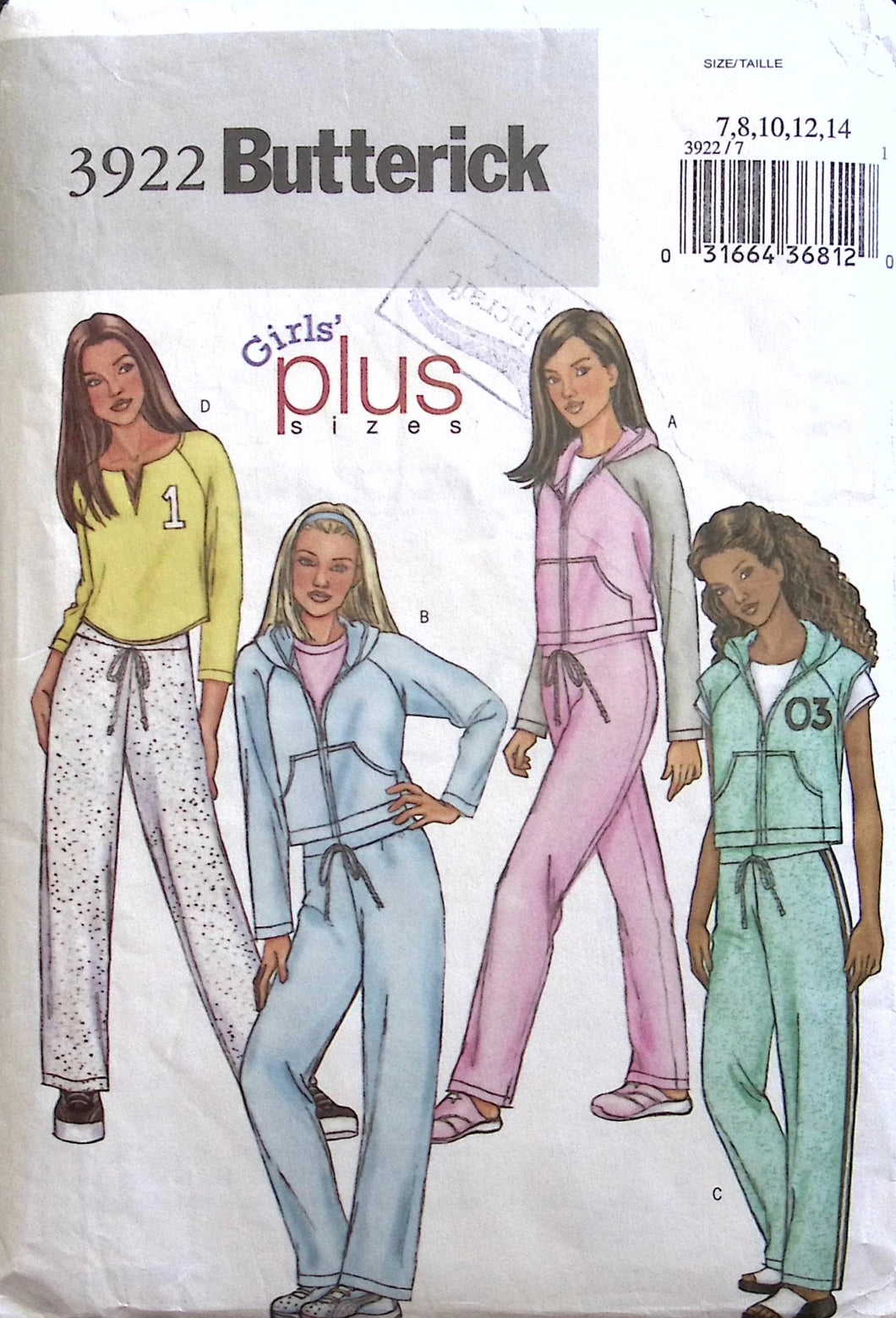 Sewing Pattern: Butterick 3922