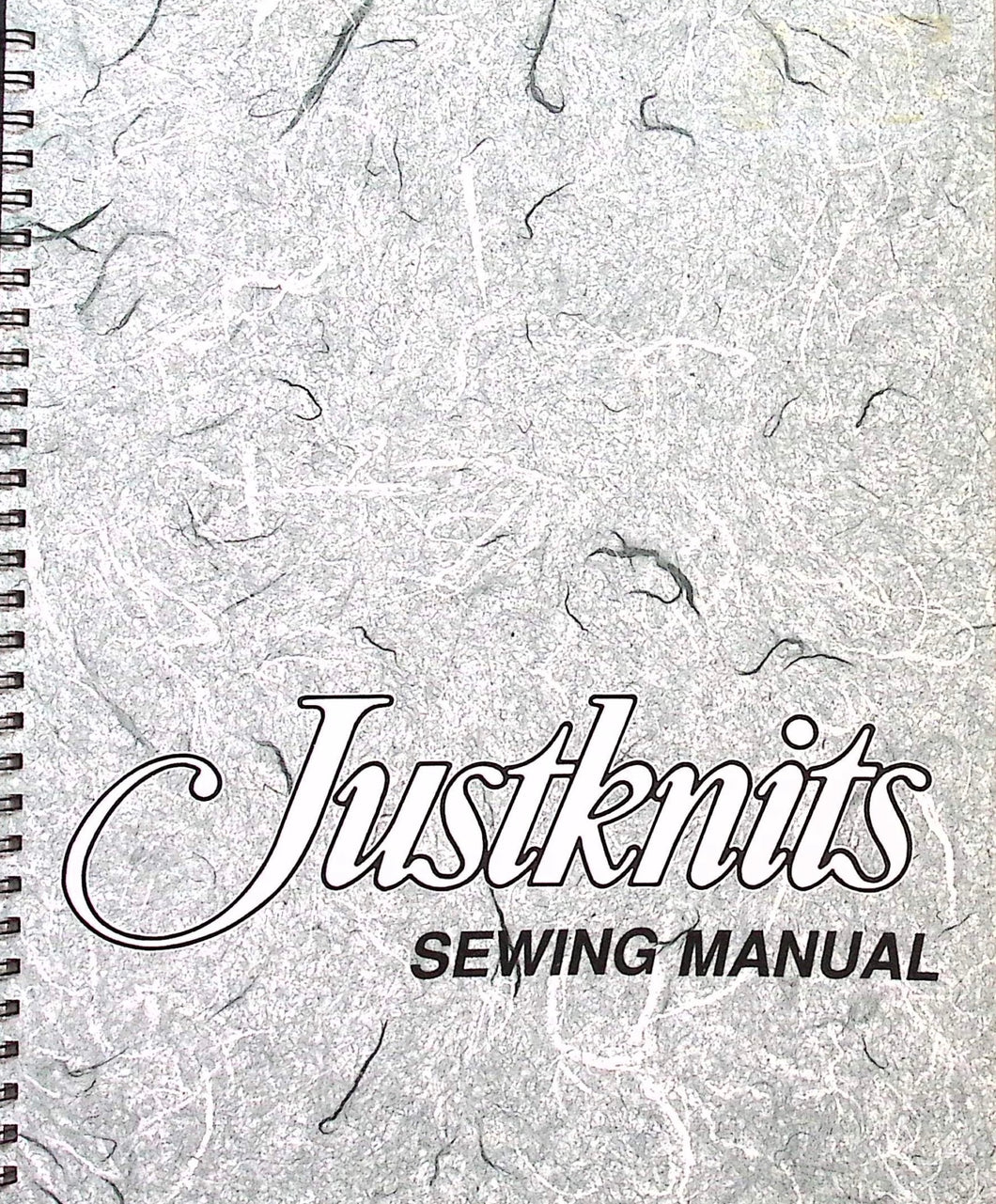 Vintage Justknits Sewing Manual