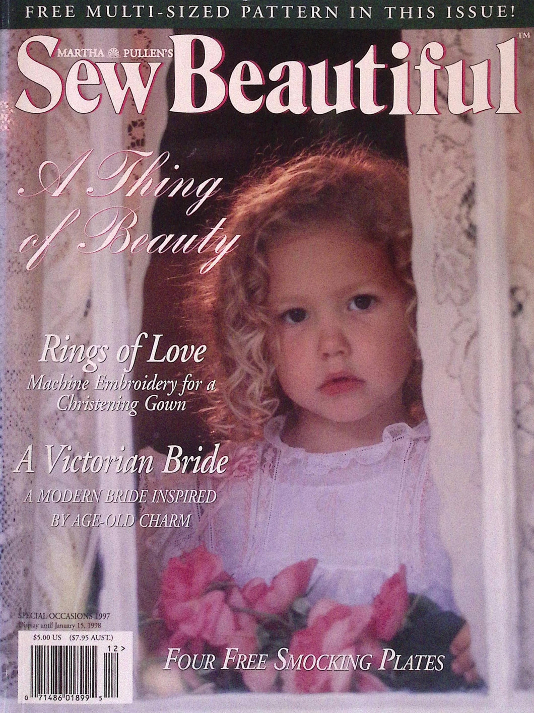 Sew Beautiful with Martha Pullen Issue Special Occasions 1997