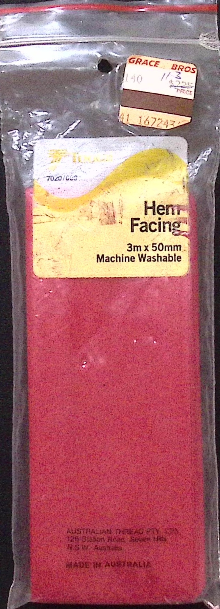 Hem Facing