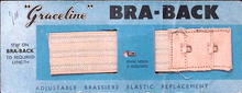 Load image into Gallery viewer, Vintage Retro  Adjustable Bra Elastic Replacement or Extension
