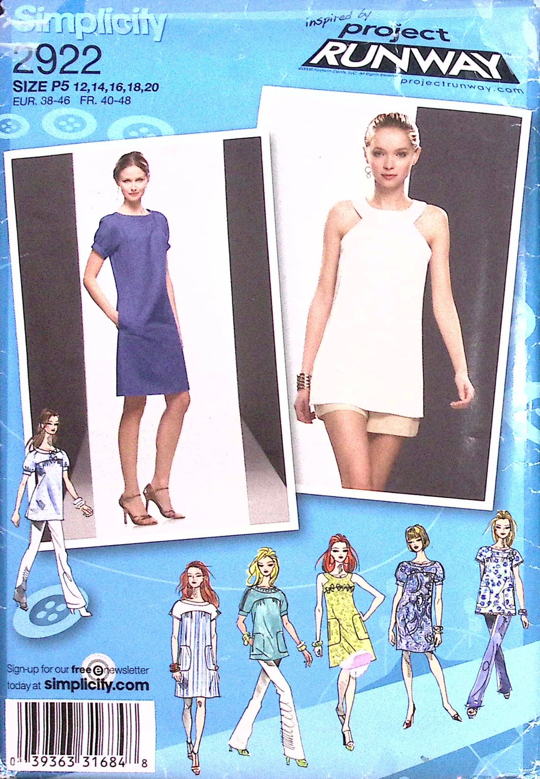 Sewing Pattern: Simplicity 2922