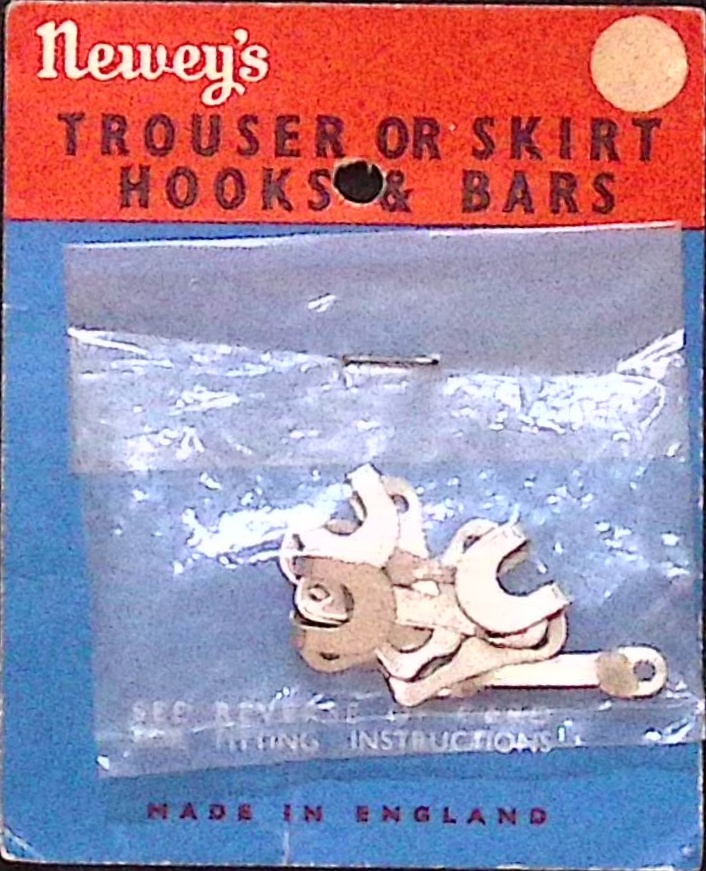 Vintage Newey's Trouser  or Skirt Hook & Bar